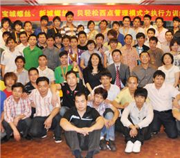 新城螺丝2011年内训合影
